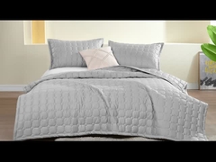 Cotton Solid Quilt Set,Duurzaam materiaal,zacht en ademend
