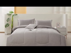 Eco Melange Cotton Recycled Polyester Blended Comforter Set,Duurzaam materiaal,zacht en ademend