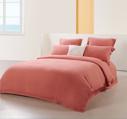Rayon Linen Dekbed King OEM Solid Sustainable King Dekbed Set