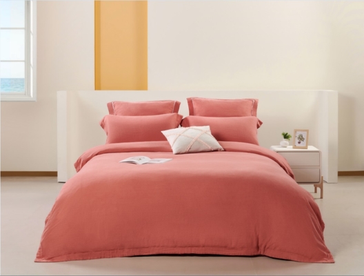 Rayon Linen Dekbed King OEM Solid Sustainable King Dekbed Set