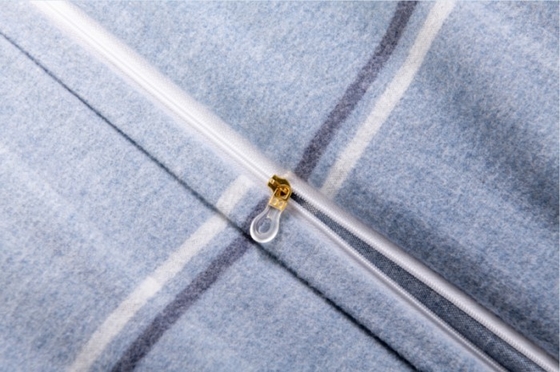 OEM Twin Duvet Covers King Full Size Duvet Cover Blauw Polyester Gemengd Flannel