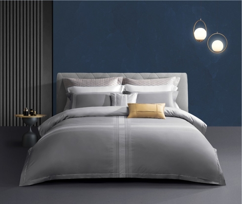 Lichtgrijze Oeko Tex Standard 100 dekbed King Double Dekbed Set