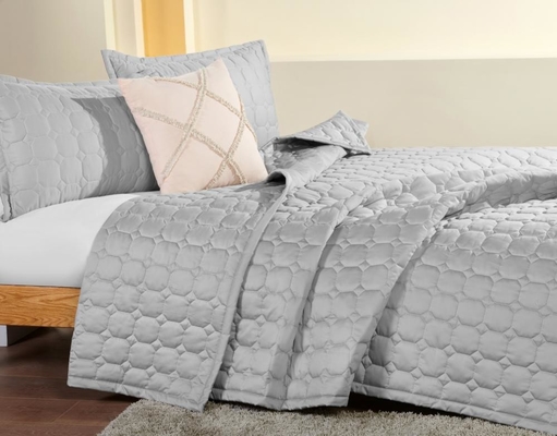 Grijze King Size dekbed OEM Hotel dekbed Set Full Size Queen Size