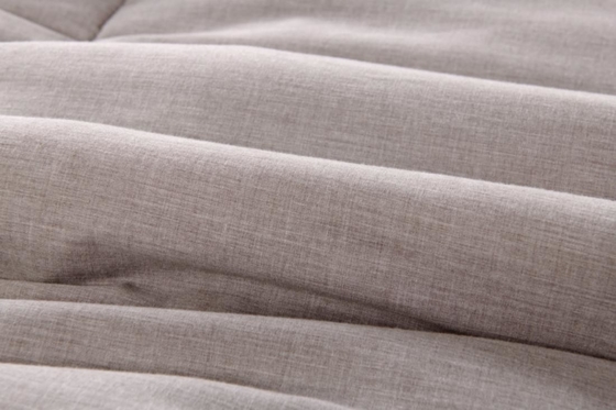 Eco Melange Cotton Recycled Polyester Comforter Set Volledige grootte Comforter Sets