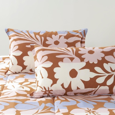 Cotton Printed Comforter Set Ademhalend King Size Comforter Sets