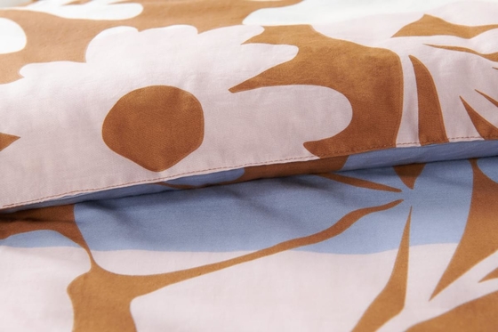 Cotton Printed Comforter Set Ademhalend King Size Comforter Sets