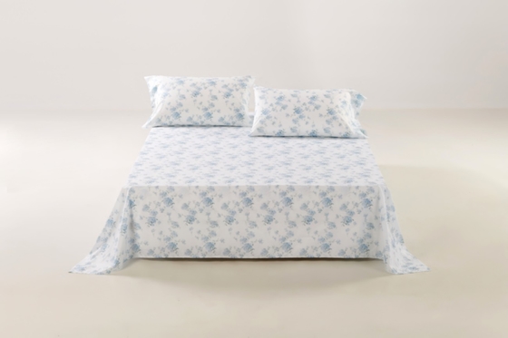 OEM Cotton Printed Sheet Set Op maat gemaakt King Size Sheet Set